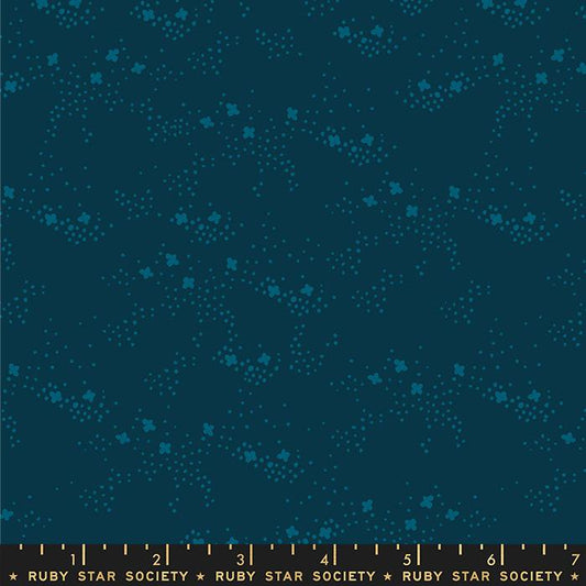 Dog Park by Sarah Watts of Ruby Star Society Field Teal Navy    RS2100-14 Cotton Woven Fabric