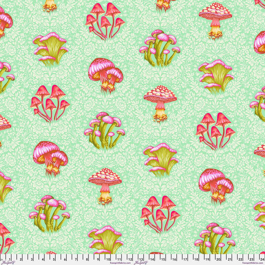 Preorder March 2027: Down to Earth Tula Pink Morel Support PWTP293.Afterglow Fabric