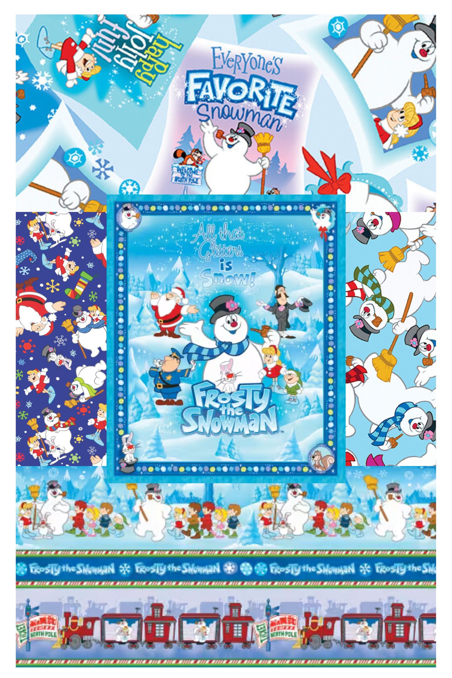 Preorder April 2027: Frosty the Snowman HY Bundle of 9 Prints Plus 2 Panels