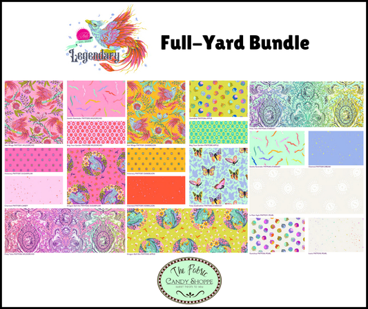 Preorder October 2026: Legendary Tula Pink FY Bundle of 20 Fabric Prints
