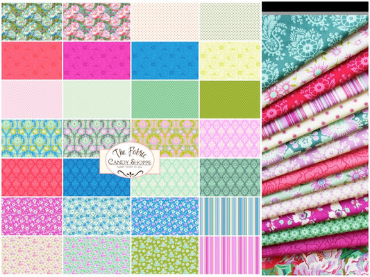 Full Bloom by Heather Bailey Fat Quarter Bundle of 28 Prints FQFULLBL28-10 Bundle