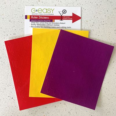 G Easy Ruler Stickers Fruity Fiesta GE1101G