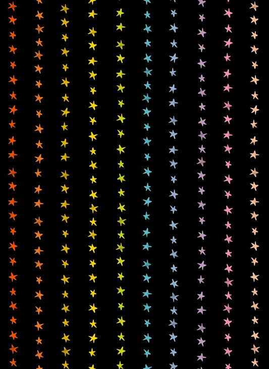 Preorder Apr 2027: Daisy Days Starry Stripe Black RS4175 18 by Alexia Abegg of RSS