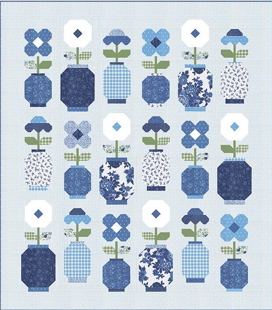 PREORDER ITEM - EXPECTED DECEMBER 2025: Blueprint by Camille Roskelle Ginger Jars Kit   KIT55330 Kit