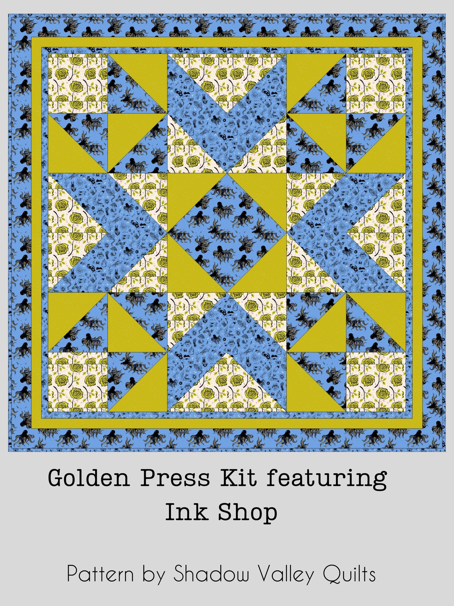 Preorder Oct 2026: Golden Press Kit Featuring Ink Shop by RSS