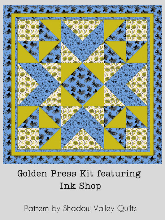 Preorder Oct 2026: Golden Press Kit Featuring Ink Shop by RSS