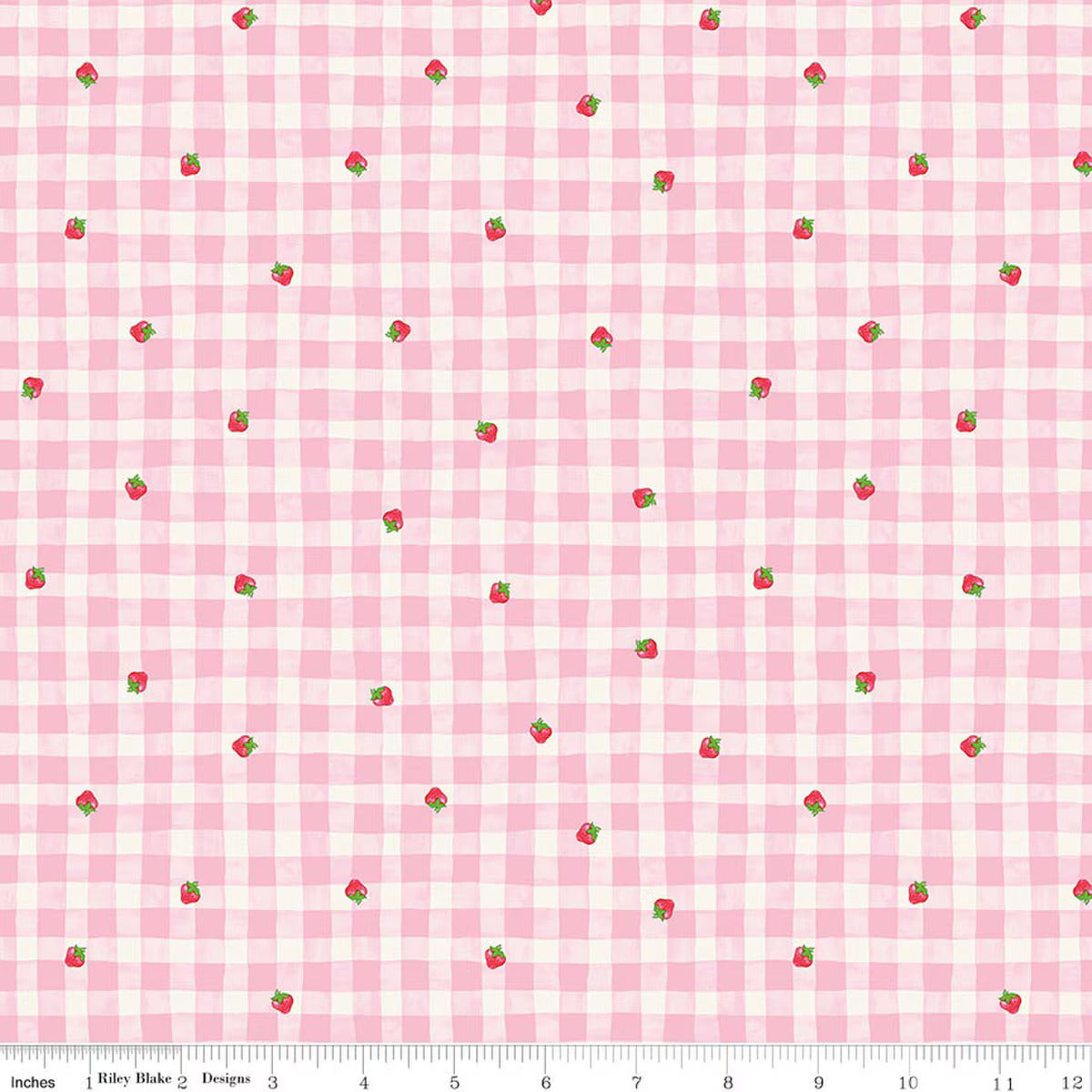 Preorder November 2026: The World of Strawberry Shortcake Gingham Pink C18562-PINK