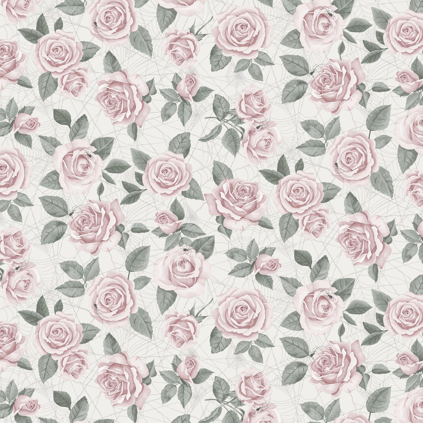 Preorder May 2026: Pretty Scary Floral Toss 8945-29 by Lilac Bee Designs
