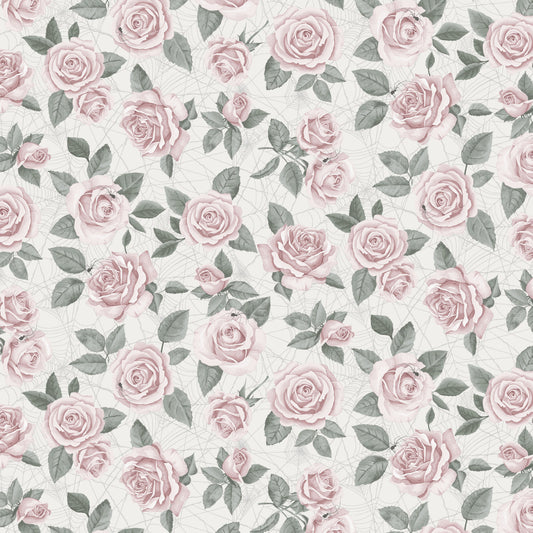 Preorder May 2026: Pretty Scary Floral Toss 8945-29 by Lilac Bee Designs