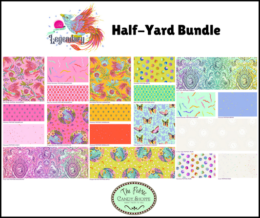 Preorder October 2026: Legendary Tula Pink HY Bundle of 20 Fabric Prints