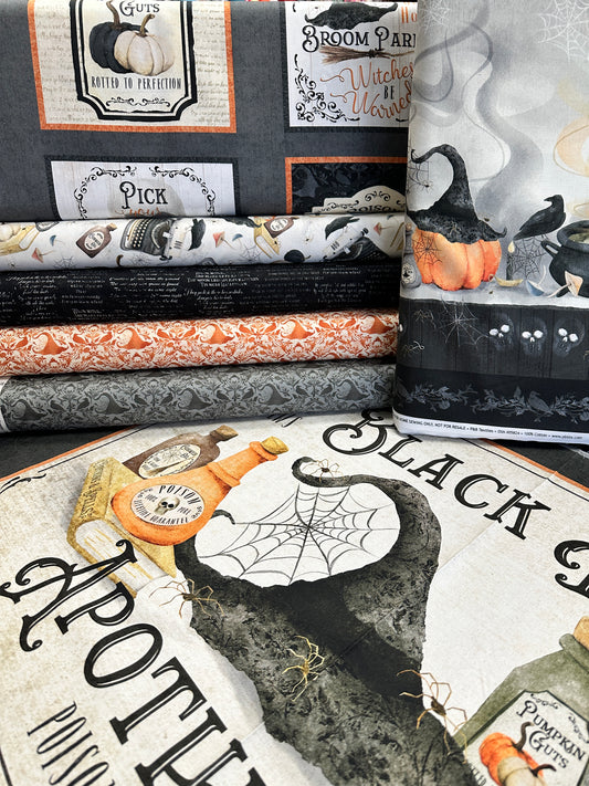 Hocus Pocus by Deane Beesley Collection 19" Panel Blocks    HPOC5823-MU Cotton Woven Panel