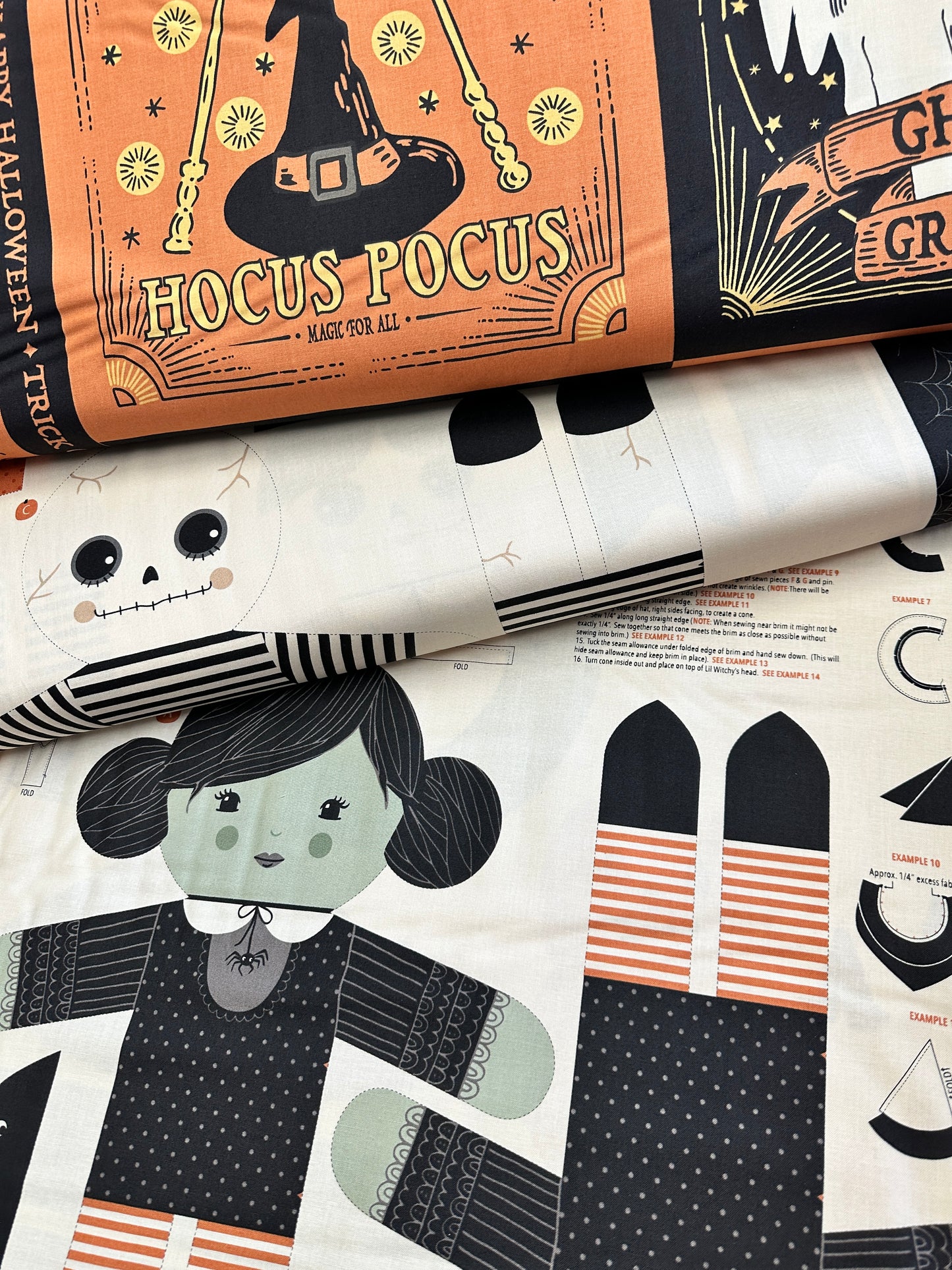 Home Sweet Haunty by Stacy lest Hsu 24" Panel Cut and Sew Witch    20921.11 Cotton Woven Panel