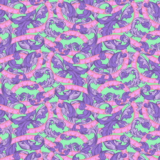 Tula Pink Homemade Measure Twice Night PWTP142.NIGHT Cotton Woven Fabric