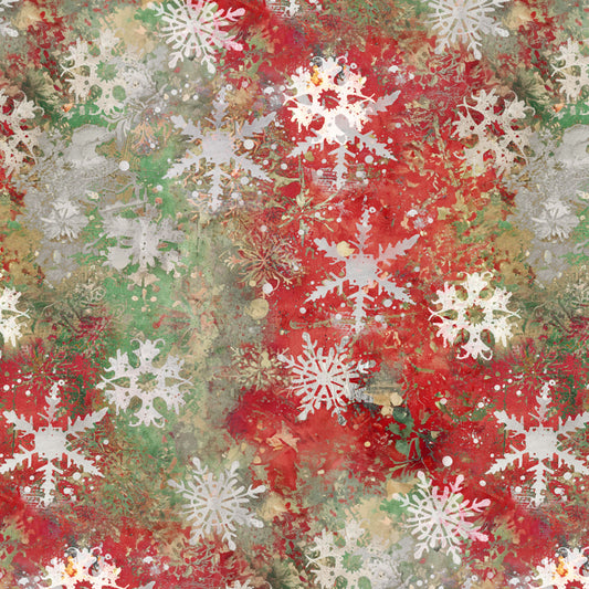 Preorder July 2027: A Rough Christmas Snowflake Splatter 1996-102