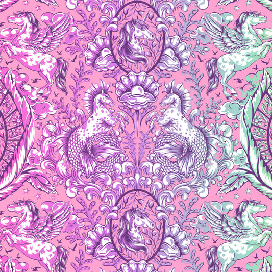 Preorder October 2026: Legendary Tula Pink Pony Tales PWTP284.Wildorchid Fabric