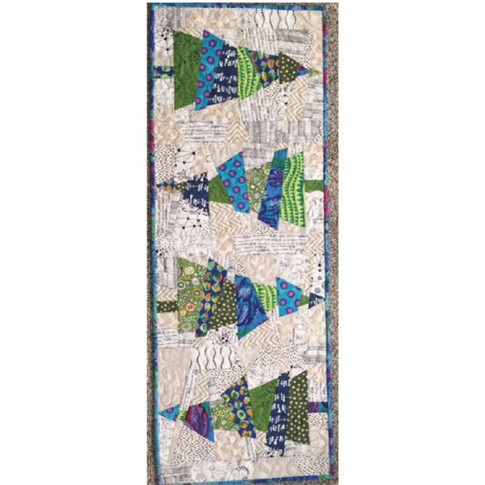 Crazy Christmas Trees Pattern by Karla Alexander of Cut Loose Press