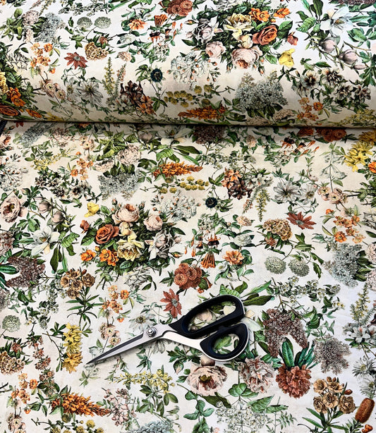 Tim Holtz Eclectic Element Palette 108" Wideback Quilt Backing Wideback   QBTH013.PALETTE Cotton Woven Fabric