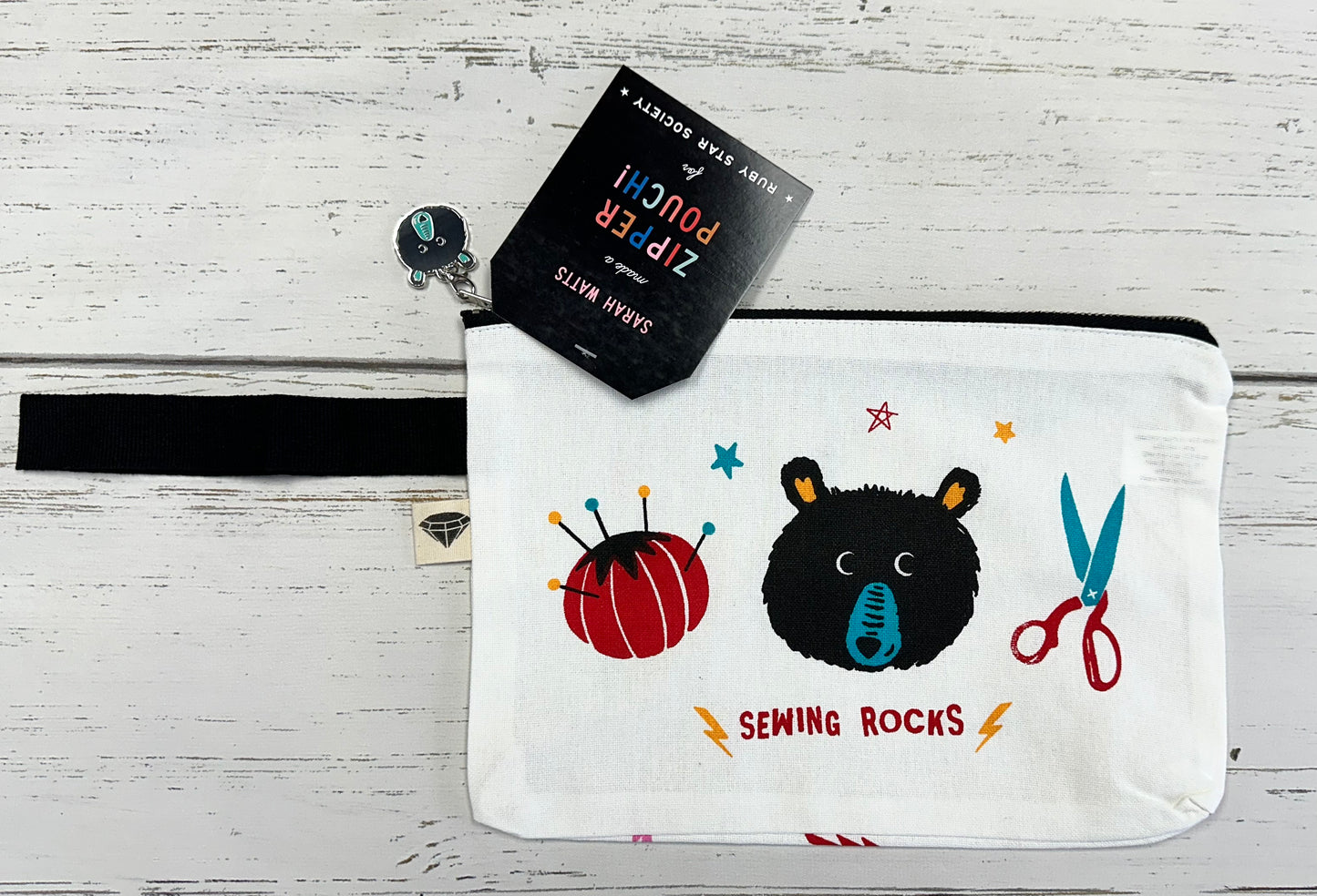 Sewing Rocks Pouch by Sarah Watts of Ruby Star Society  RS7075