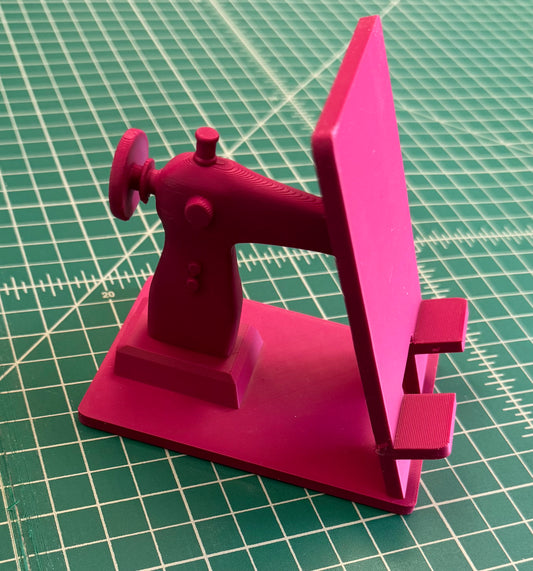 Sewing Machine Phone Stand Magenta Pink BASPS-MAG