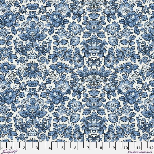 Preorder April 2026: Palette Canvas Cloth Indigo Wallpaper Canvas CCTH030.INDIGO by Tim Holtz