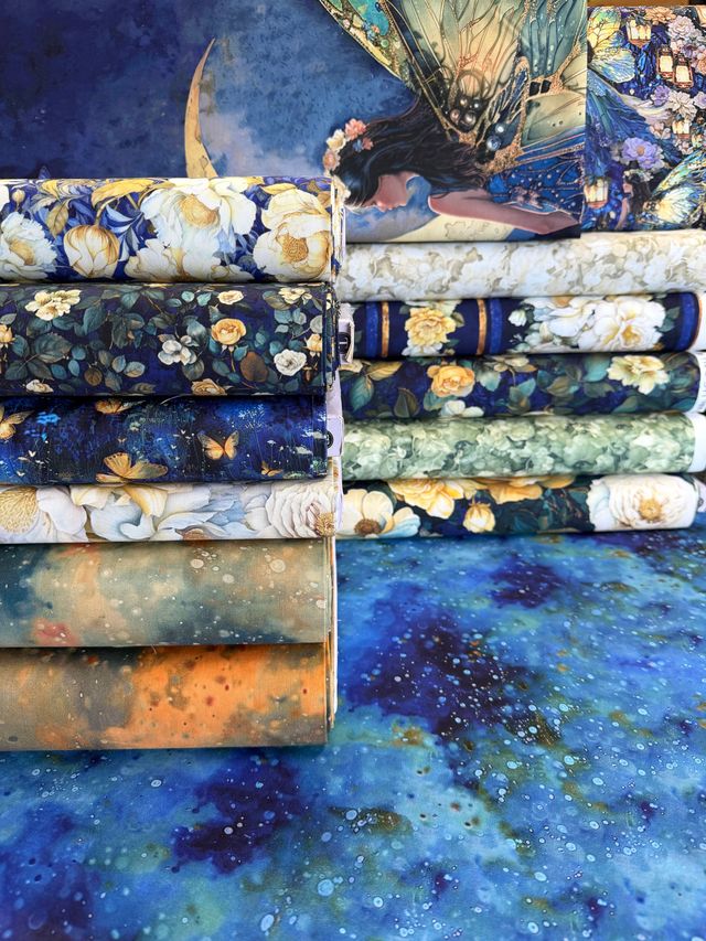 Lumiere FY Bundle of 13 Prints Plus 24" Panel by Timeless Treasures