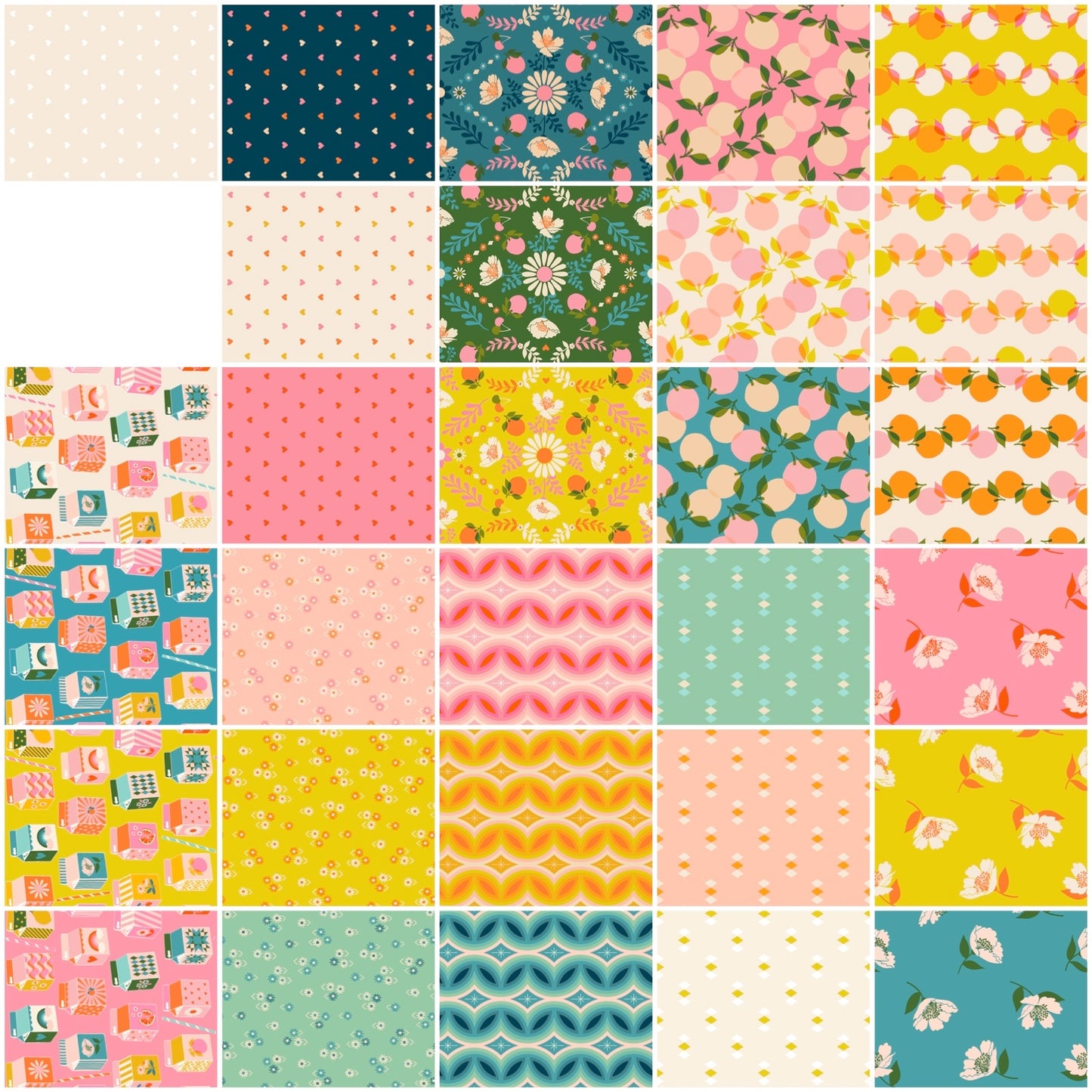 New Arrival: Juicy by Melody Miller of Ruby Star Society Fat Quarter Bundle of 29   RS0085FQ Bundle