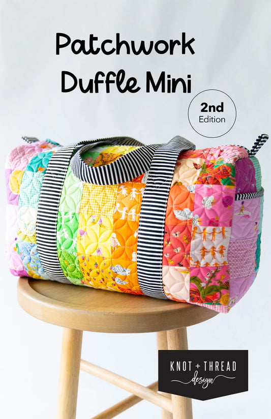 Patchwork Duffle Mini Pattern KAT114 by Kaitlyn Howell