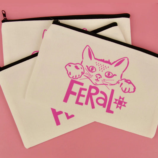Feral Zipper Pouch KC382