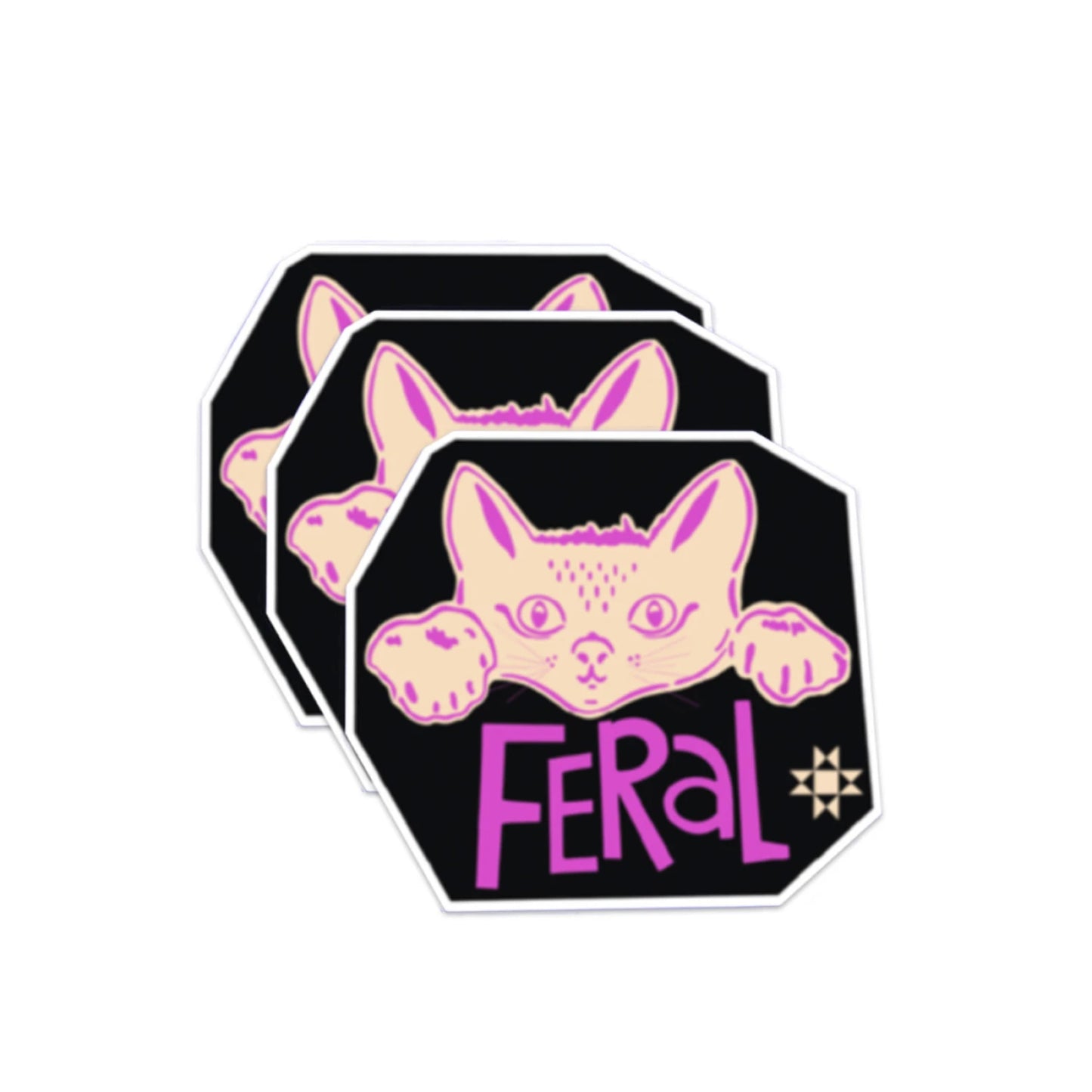 Sticker Pack Feral KC391 from Kati Cupcake