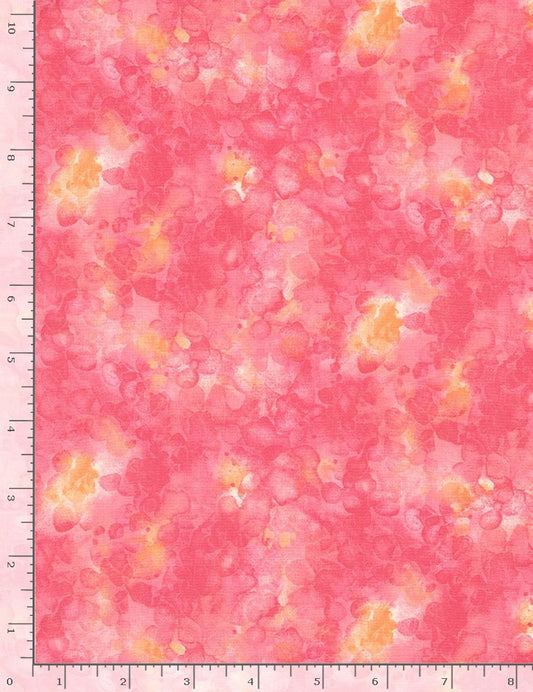PREORDER ITEM EXPECTED JANUARY 2026: Wild Beauty Solid-Ish Watercolor Texture Fuchsia KIM-C6100-FUCHSIA Cotton Woven