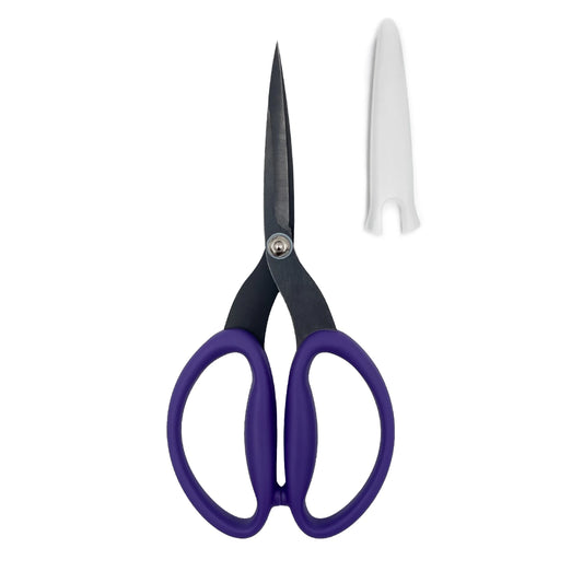 Karen Kay Buckley Perfect Scissors Purple 7-3/4in KKBPSL