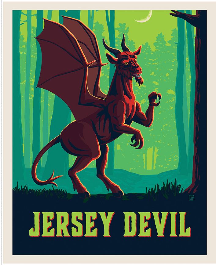 Preorder May 2027: Legends of the National Parks 2 Jersey Devil Panel PD19169-PANEL