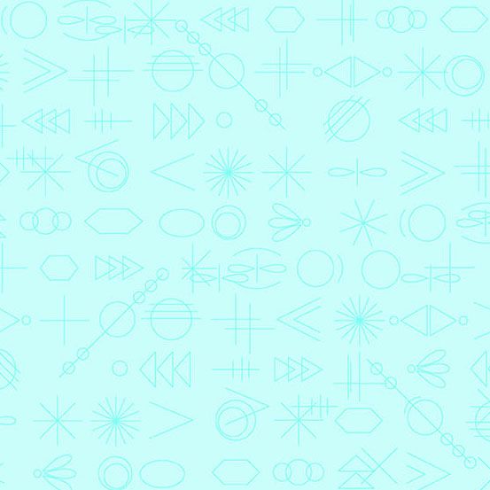 Preorder August 2026: Color Camp Grove Glass GameDay Lighter Aqua 10430-LB by Alison Glass