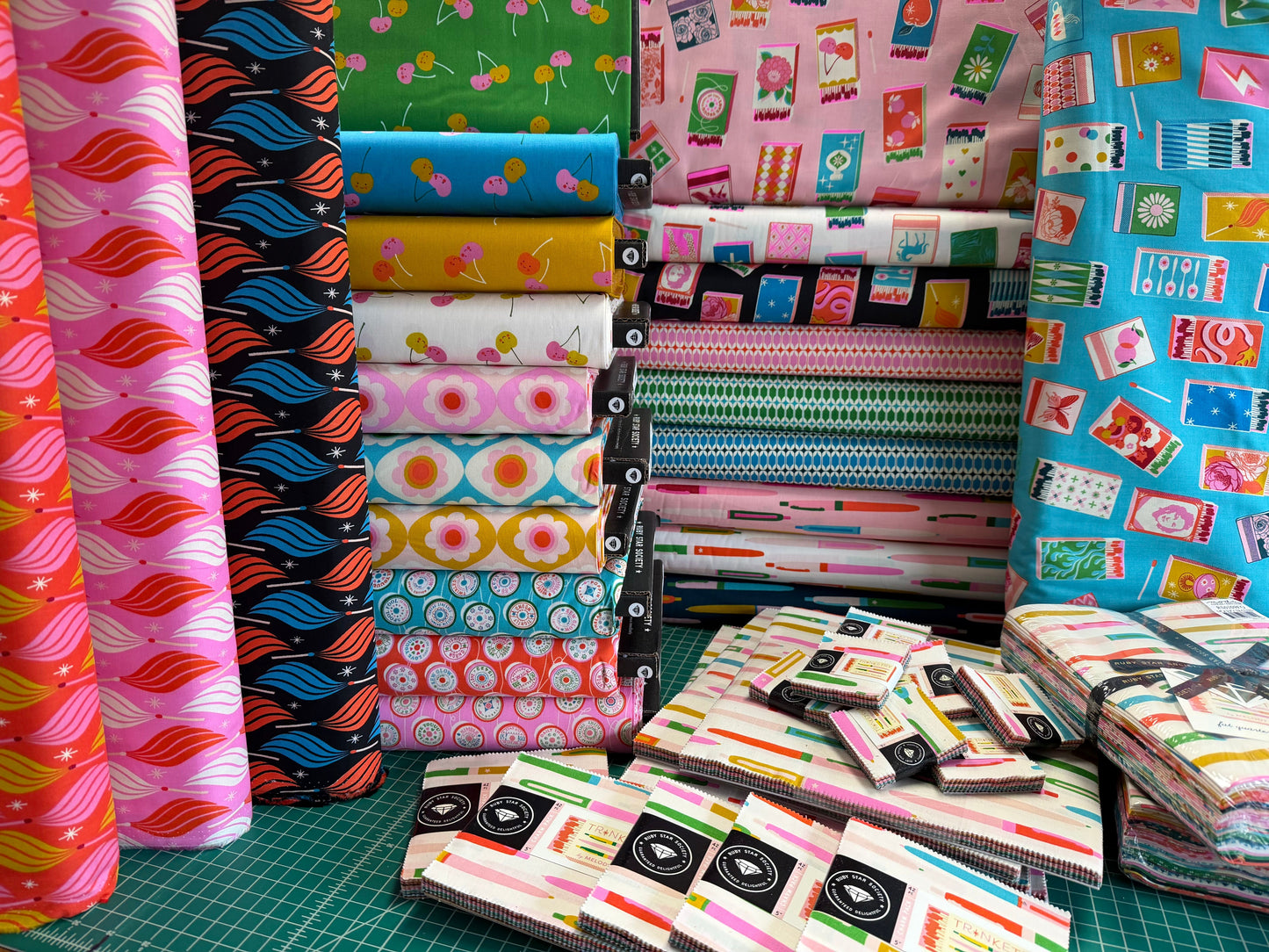 Trinketry by Melody Miller of Ruby Star Society 1 Yard Bundle of 23 Prints Cotton Woven