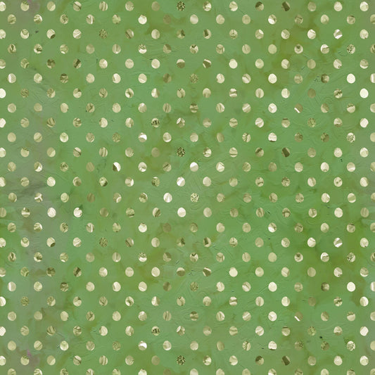 PREORDER ITEM-EXPECTED JUNE 2026: Holly Woods by Cathy Walters Shaded Dots 9238-64 MATCHA Cotton Woven Fabric