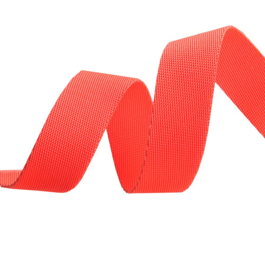 Tula Pink Everglow Neon 1" Nylon Webbing Lunar Neon Webbing TKS-92/1" Col 12 Priced per yard