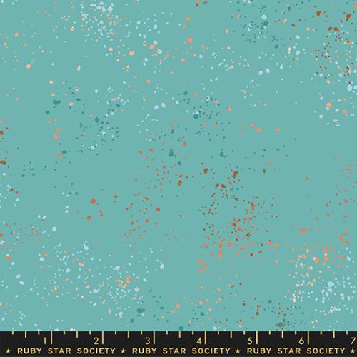 Speckled 108" Wideback Turquoise RS5055 72M by RSS