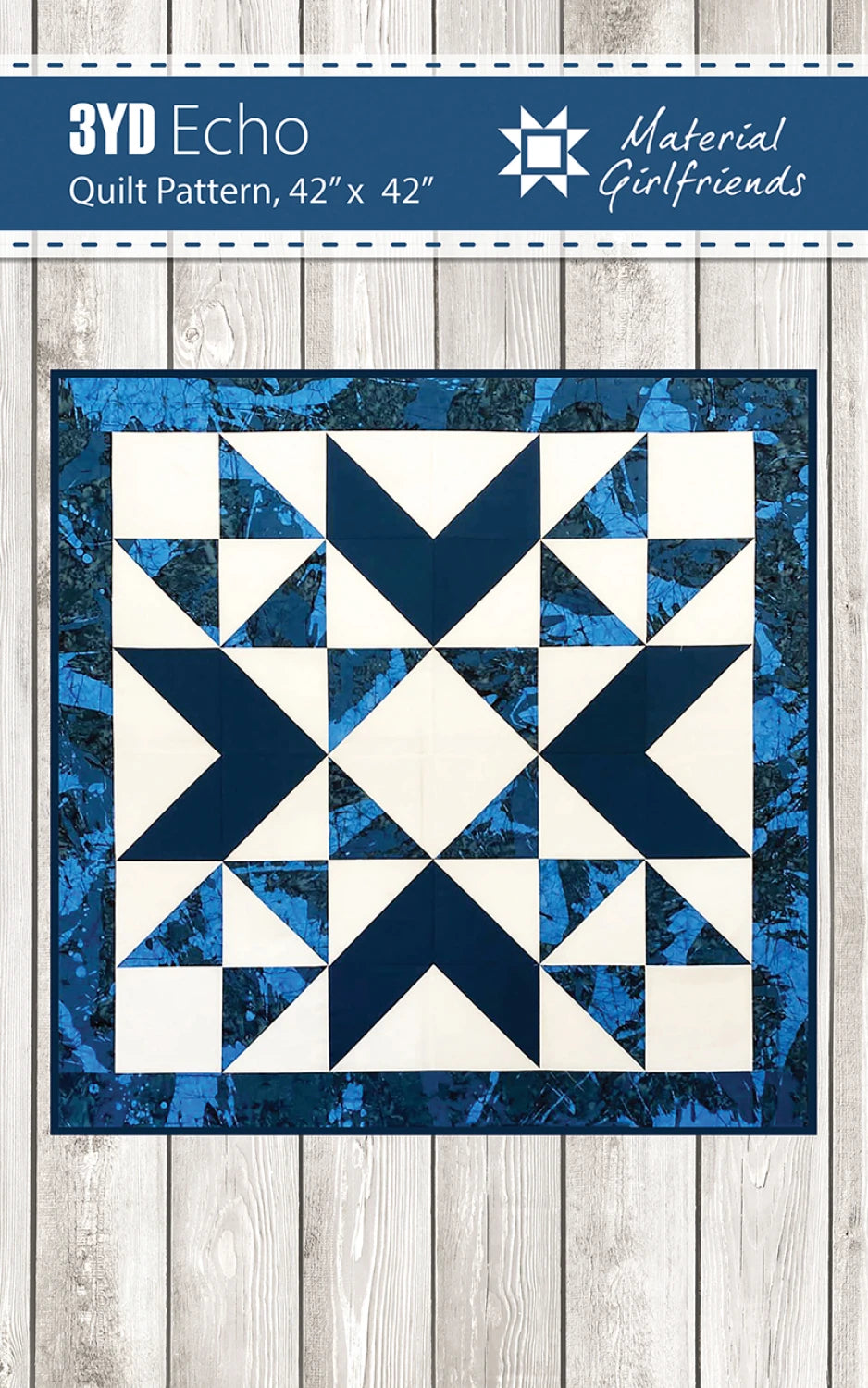 3yd Echo Quilt Pattern MG71