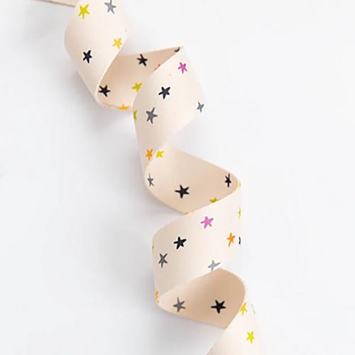 Starry 1.5“ Webbing by Alexia Marcelle Abegg Natural / Magic Polyester Webbing Sold by the Yard SSCWEB21