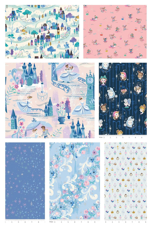 Preorder Sept 2026: Wishes  Precut Fat Quarter Bundle of 21 Pieces FQ-18070-21 by Jill Howarth