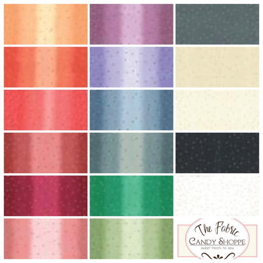 Ombre Confetti Metallic New Colors by Vanessa Christensen of V and Co 10807ABMN Bundle of 17 Cotton Woven
