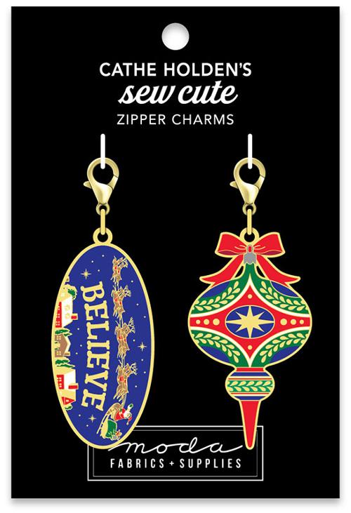 Cathe Holden Sew Cute Ornament Zipper Charms CH127