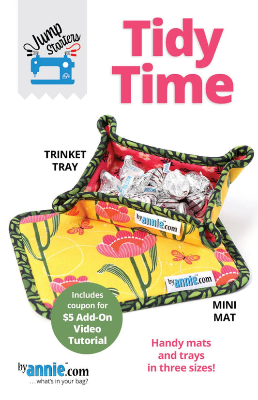 Tidy Time Jump Starters Paper Pattern  PBA311-JS Pattern