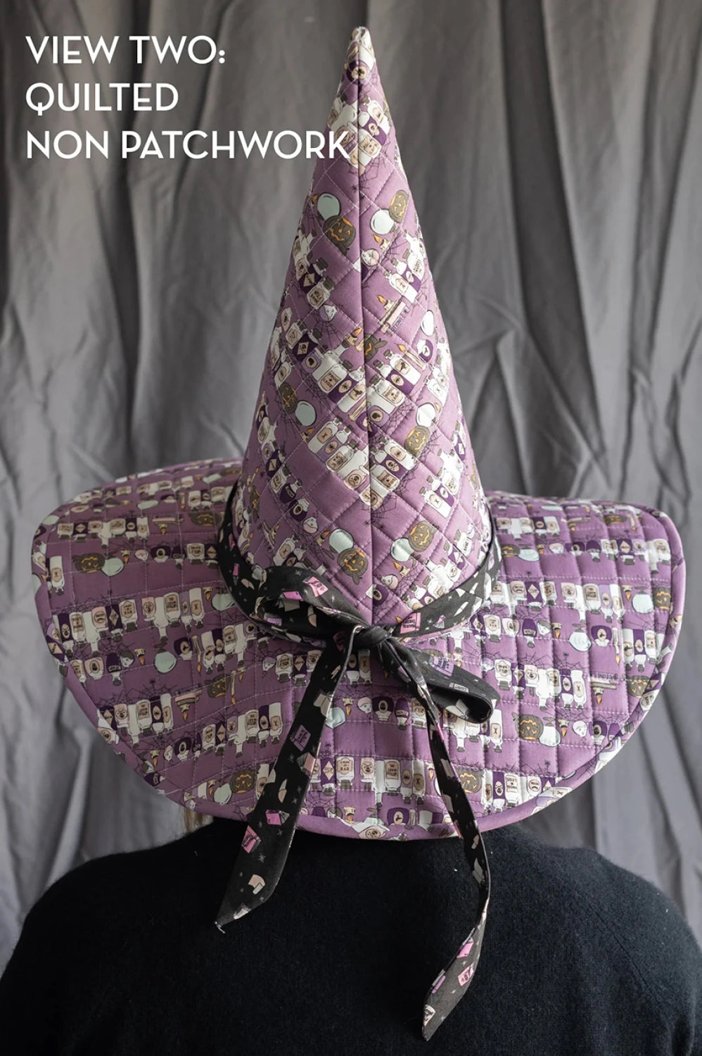 Spellbound Quilted Witch Hat Pattern PDC4863 by Melissa Mortenson