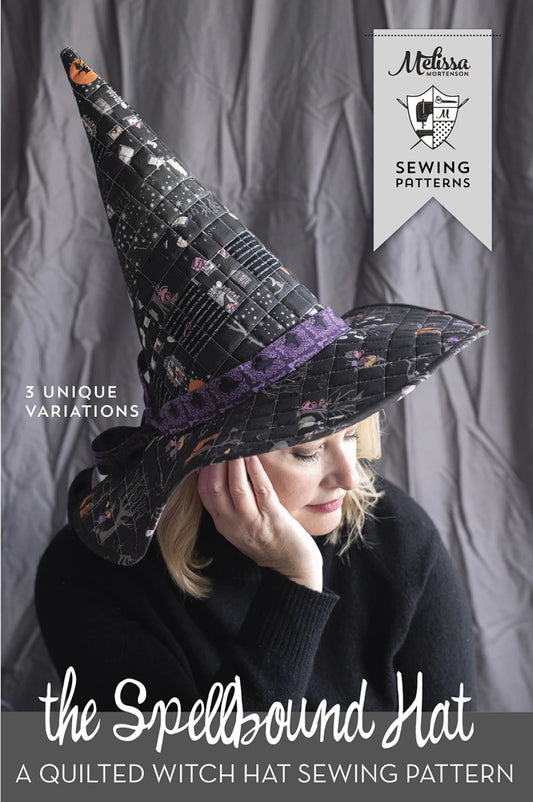 Spellbound Quilted Witch Hat Pattern PDC4863 by Melissa Mortenson