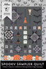 Preorder Apr 2027: Spooky Sampler Quilt Pattern PDC54687 Featuring Cobweb Cottage