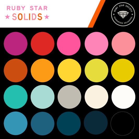 Preorder Nov 2026: RSS Solids FY Bundle of 40 Prints Fabric