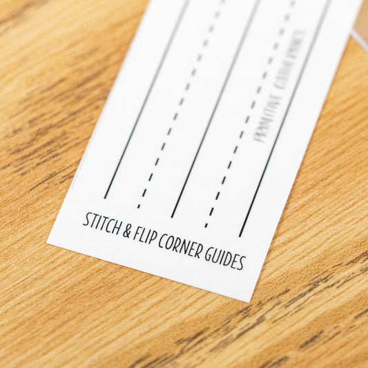 Stitch and Flip Corner Guides Machine Tape by Lisa Bongean of Primitive Gatherings PRI-201