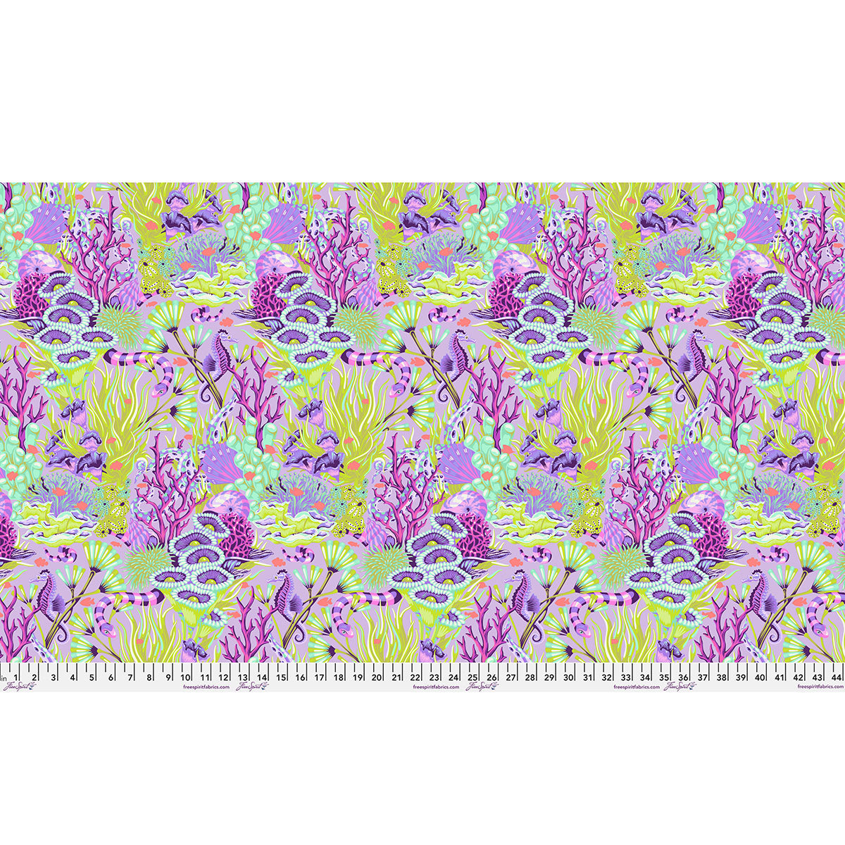 Preorder May 2026: Floral Reef Reef What You Sew Ultraviolet PWTP264 by Tula Pink