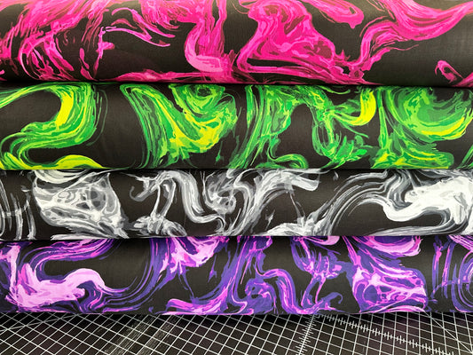 Phantasm by Libs Elliott Smolder Venom  108" Wideback Quilt Backing  AW.1525.G Cotton Woven Wideback